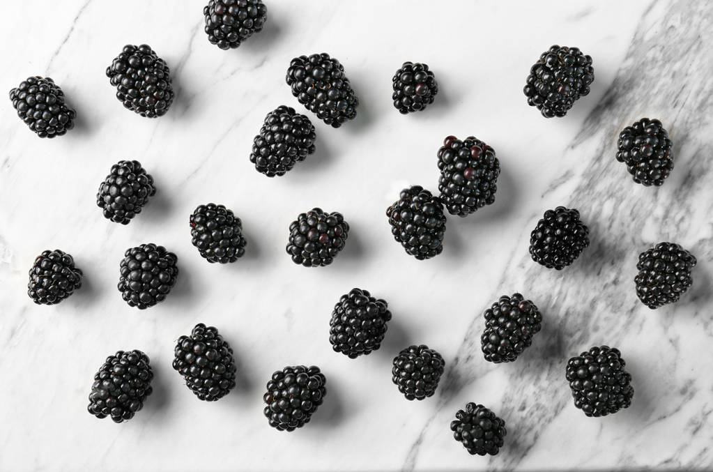 Delicious ripe blackberries  - Photo, Image