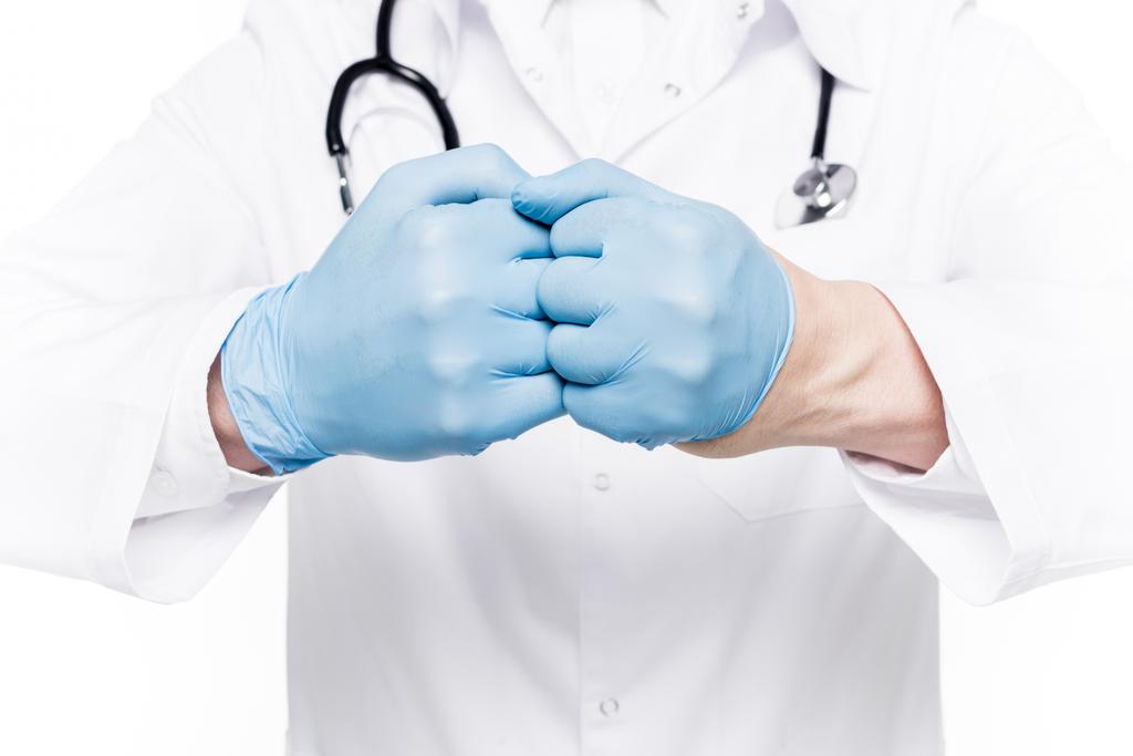 médico con guantes médicos
 - Foto, Imagen
