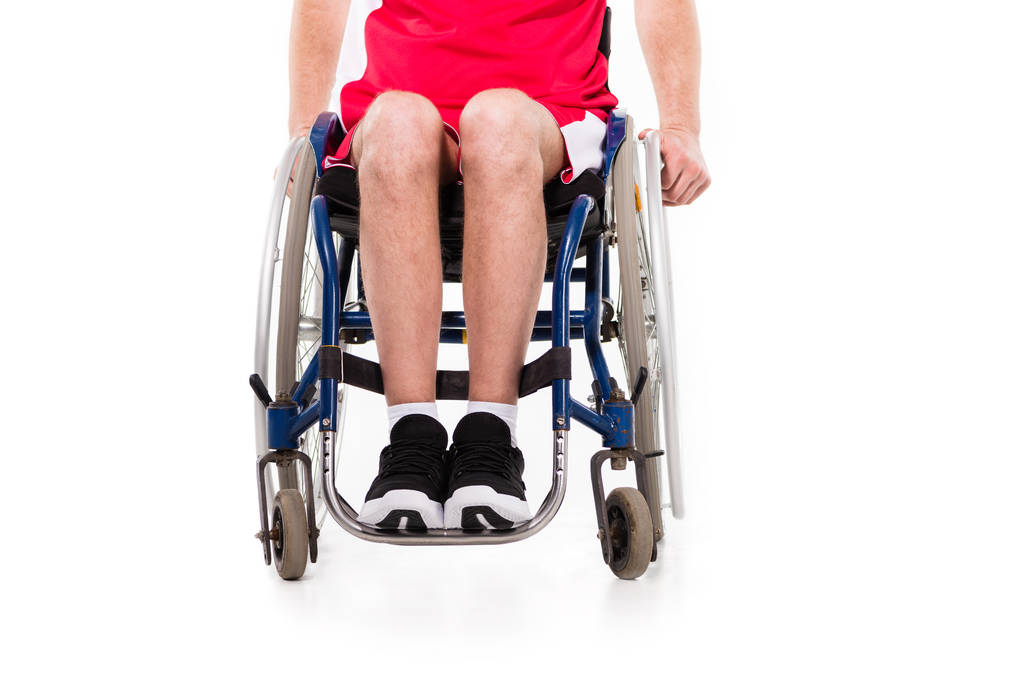 gehandicapte sporter in rolstoel - Foto, afbeelding