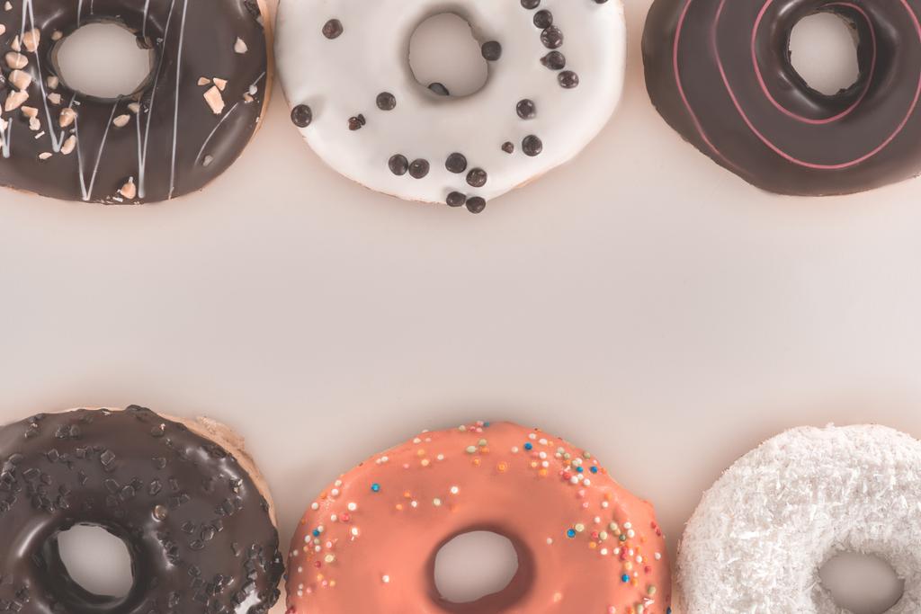 saborosos donuts envidraçados
 - Foto, Imagem