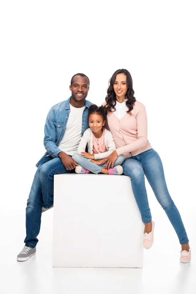 glücklich afrikanisch-amerikanische Familie - Foto, Bild
