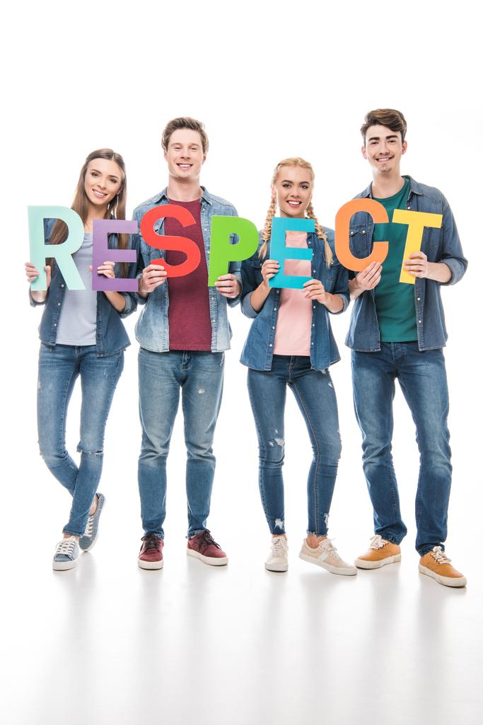 vrienden houden woord respect - Foto, afbeelding
