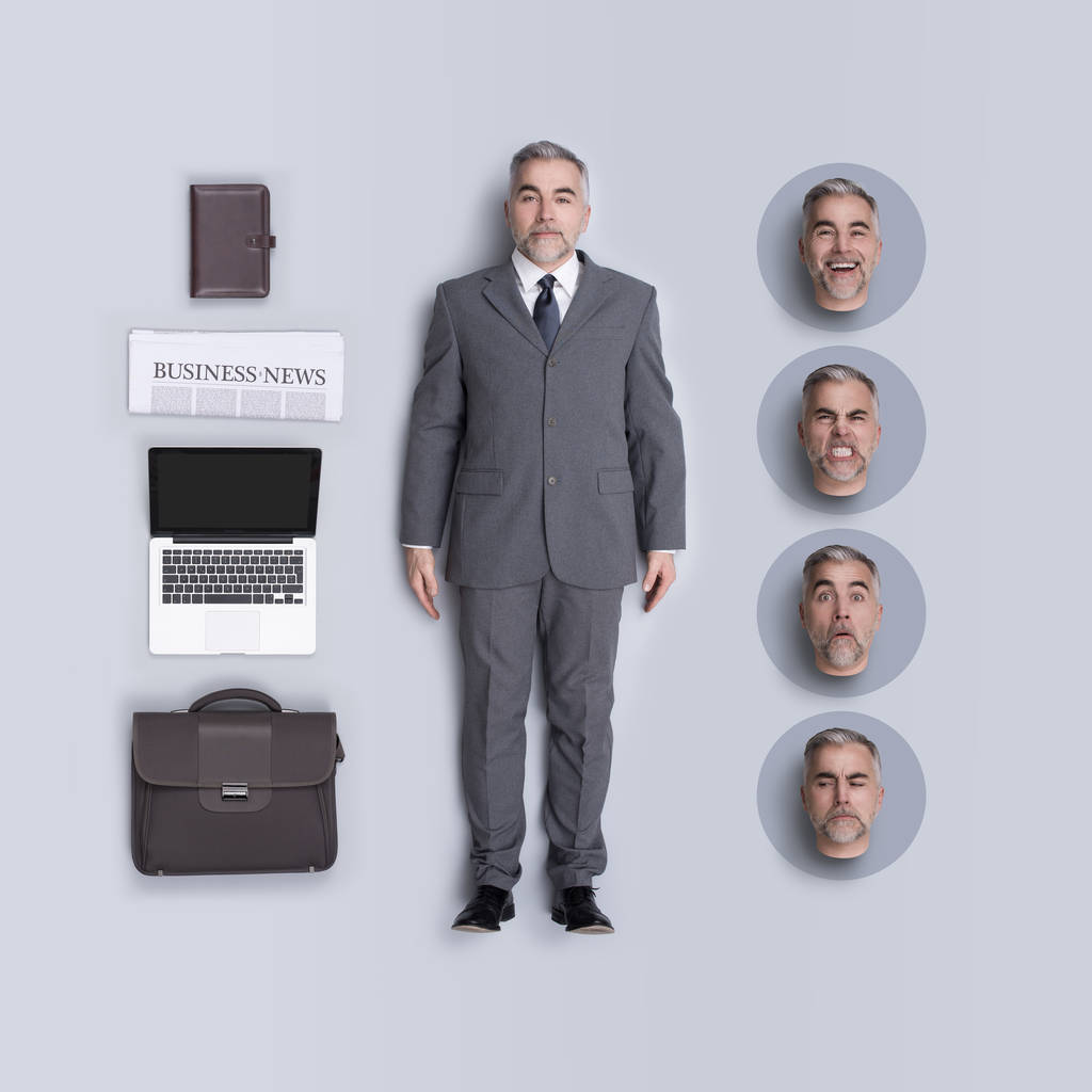Realistic corporate businessman doll  - Photo, Image