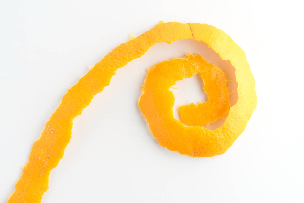 pomerančová kůra bílá  - Fotografie, Obrázek