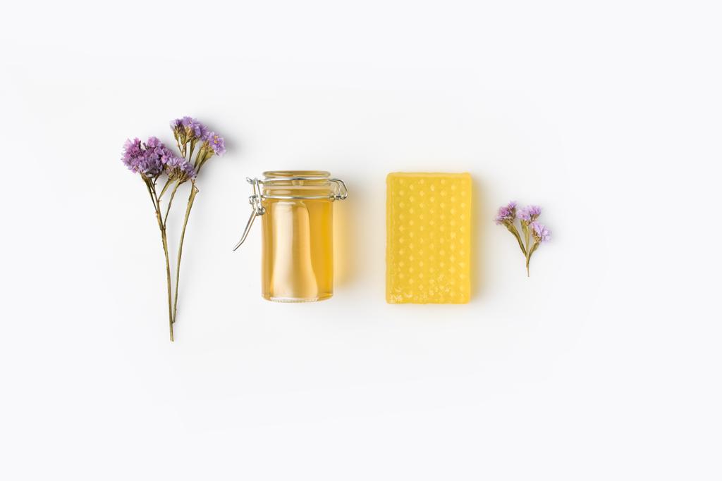 Handgefertigte Honigseife - Foto, Bild