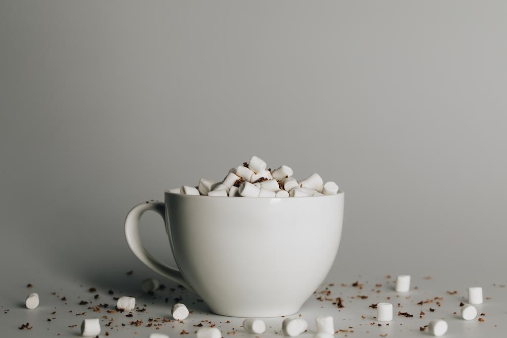 hete cacao met marshmallows - Foto, afbeelding