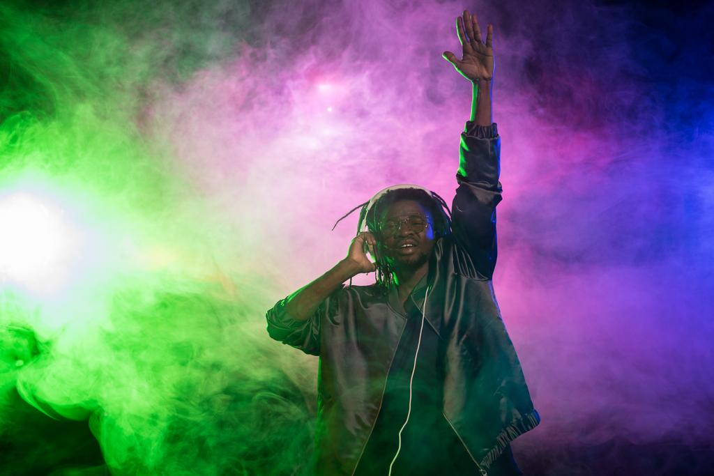 professionnel afro-américain DJ
 - Photo, image
