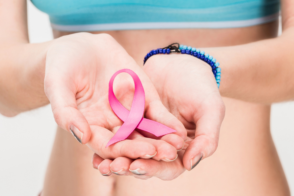 Breast cancer awareness ribbon - Photo, Image