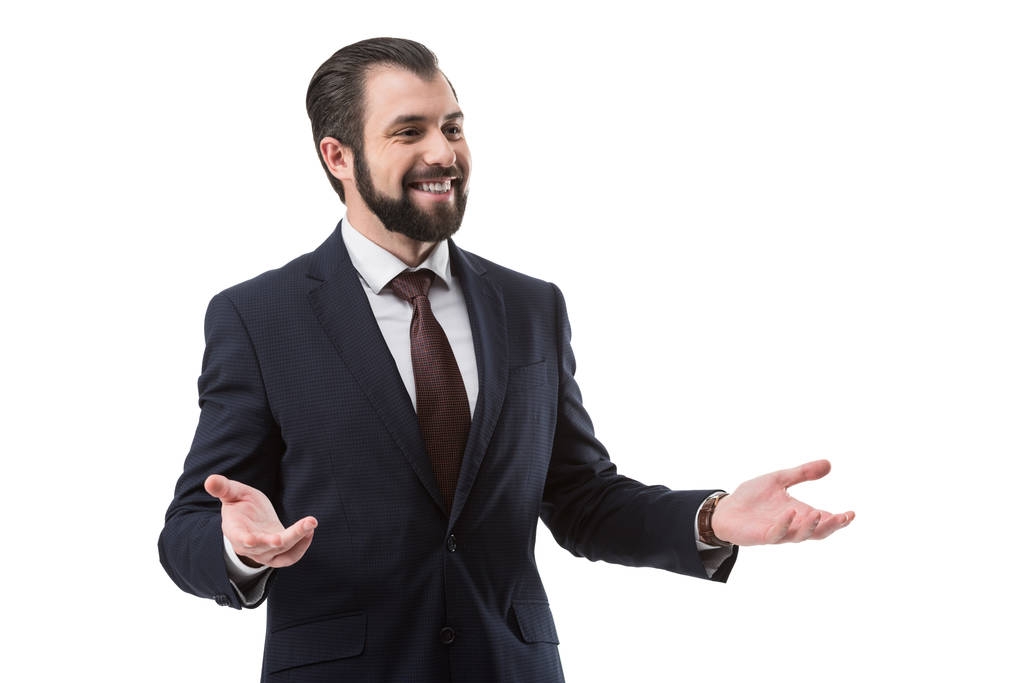successful businessman in suit  - Photo, Image