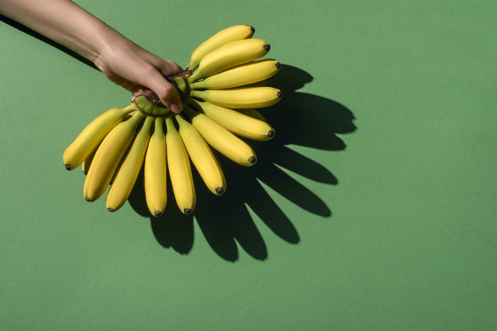 bananas in hand - Photo, Image