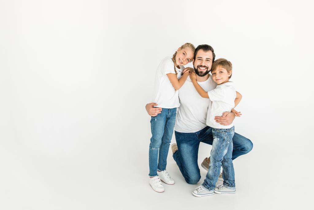 father and children - Photo, Image