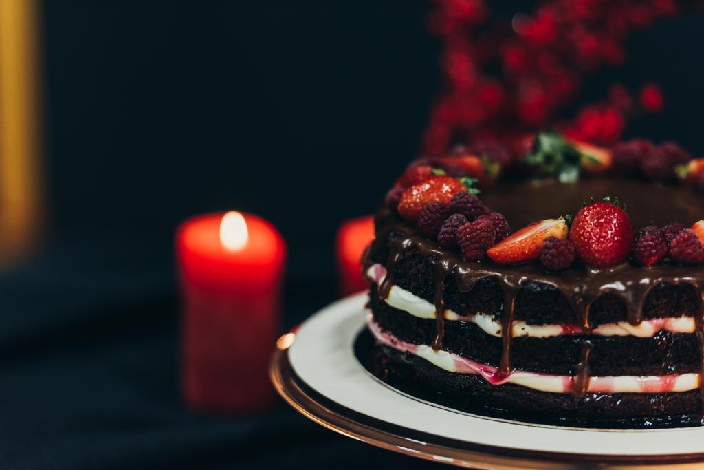 Gâteau au chocolat
 - Photo, image