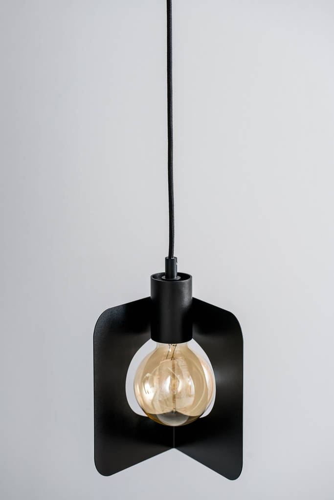 Hanging metal black edison lamp - Photo, Image