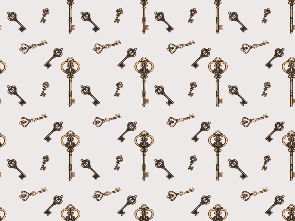 vista superior de diferentes llaves metálicas aisladas en blanco
 - Foto, Imagen