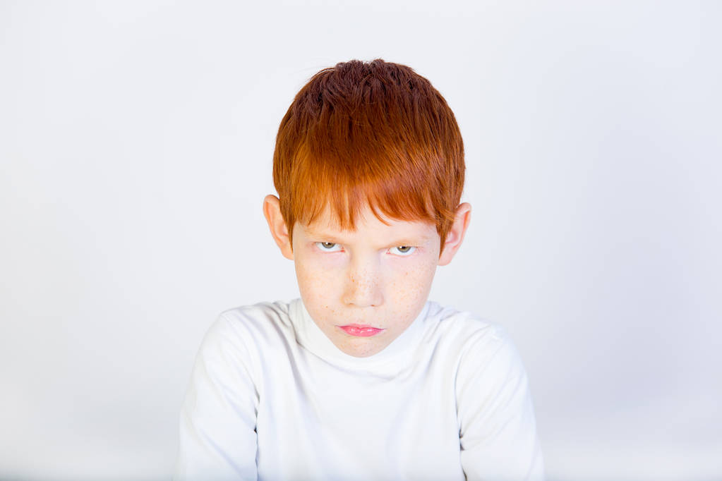 Kinderen emotionele portret - Foto, afbeelding