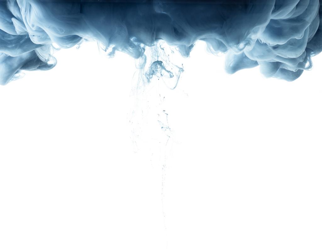 zbliżenie z szarym nadrukiem splash na białym tle - Zdjęcie, obraz