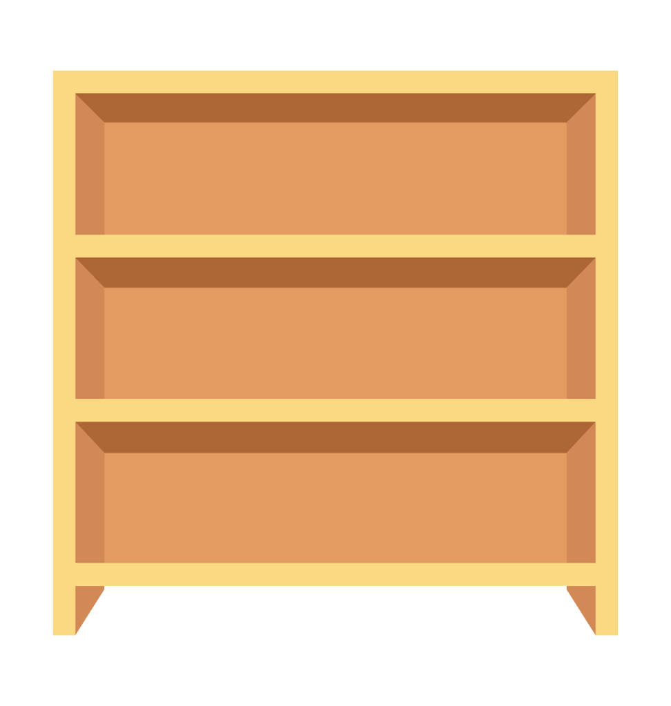  Ícone de vetor de estante de livros
 - Vetor, Imagem