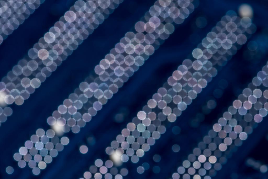 close up view of blurred texture of computer motherboard - Photo, Image