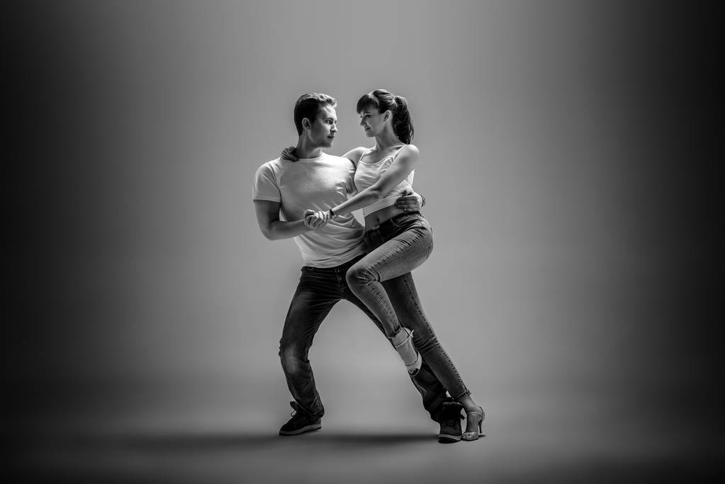 pár tánc társadalmi danse - Fotó, kép