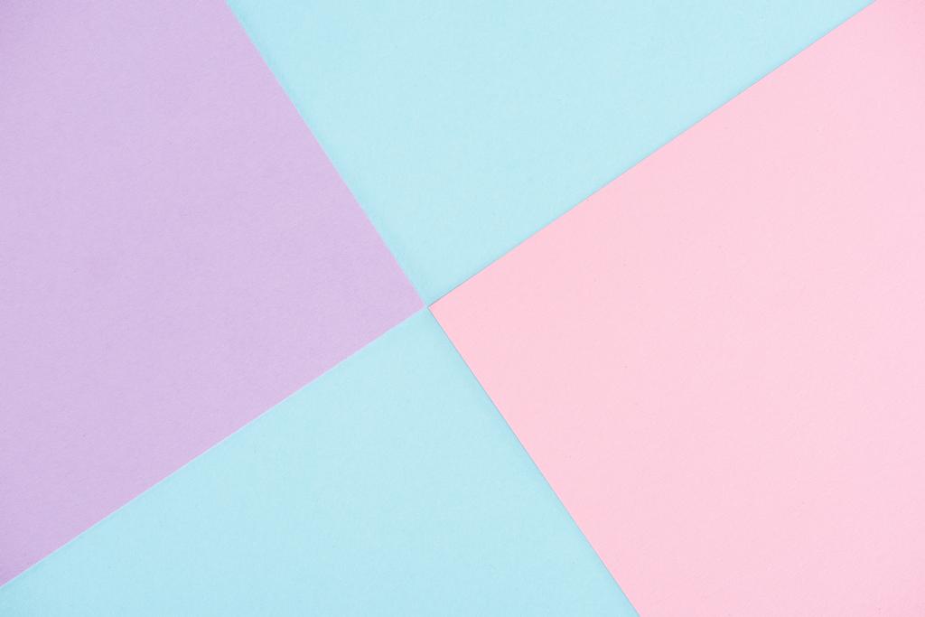 abstract pastel colors geometrical background - Photo, Image
