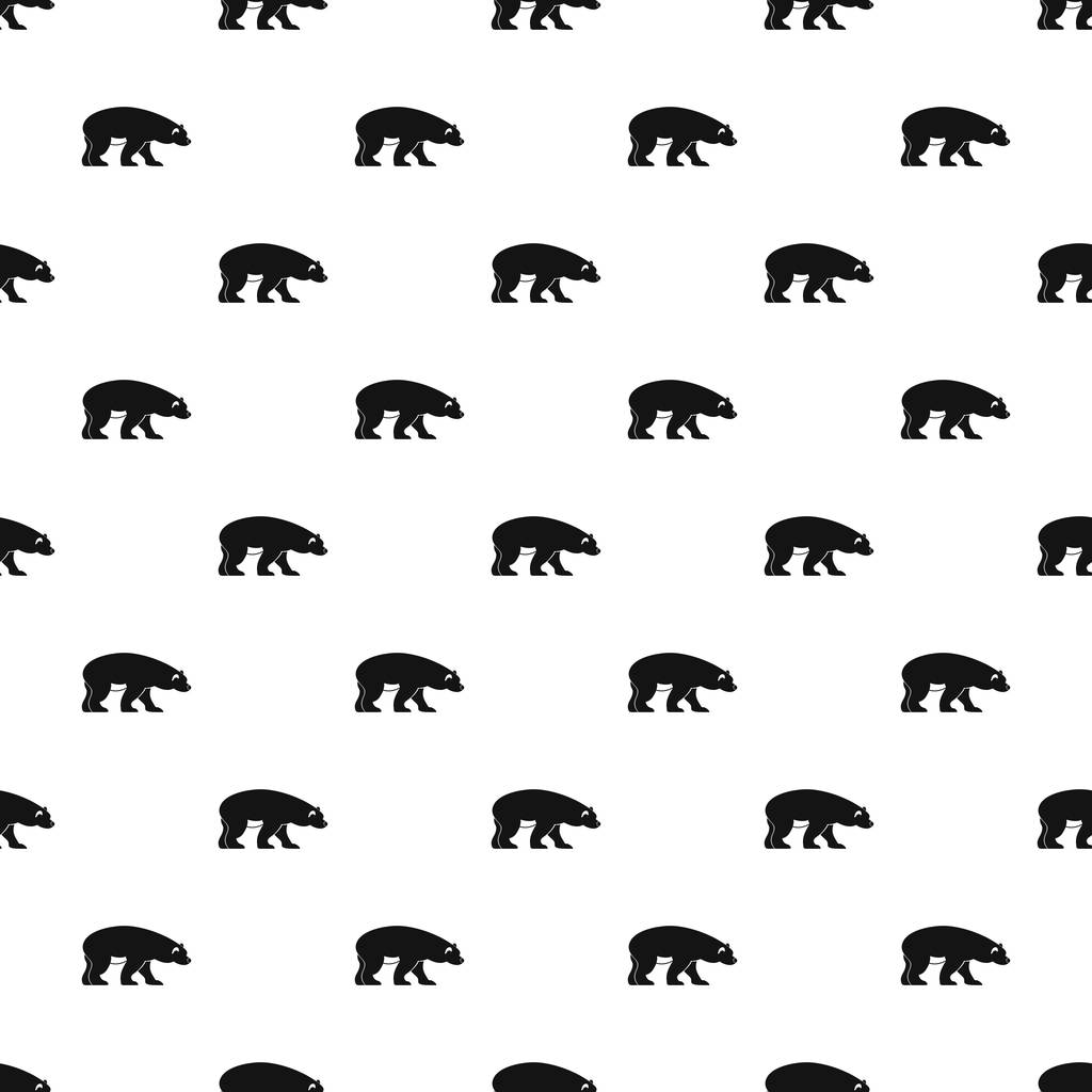 Bear pattern vector - Vector, Image