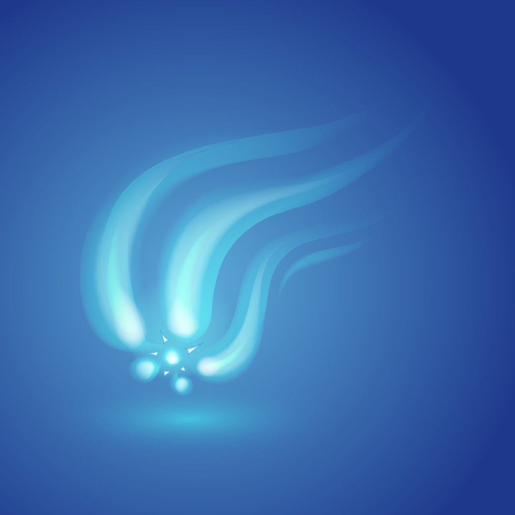 Abstract blue background. Vector illustration. - Vector, Image