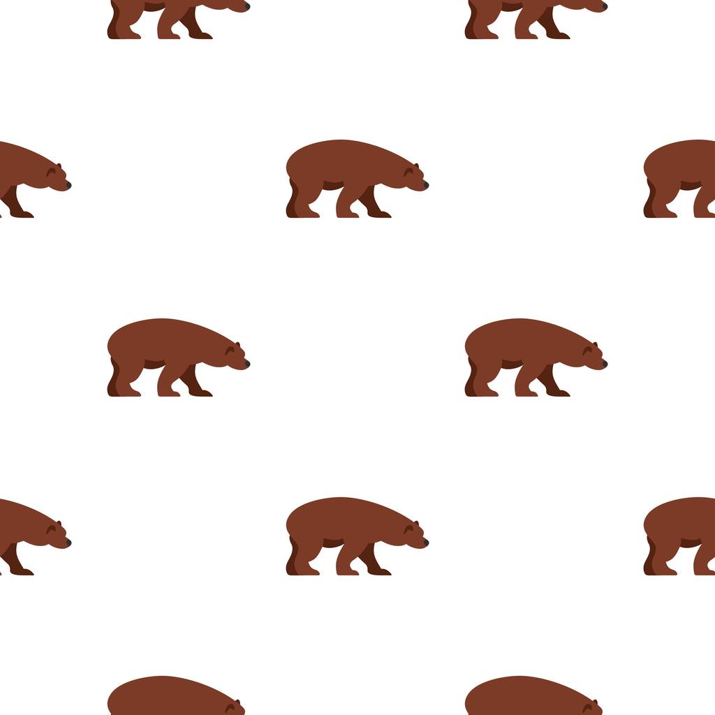 patrón de oso sin costura
 - Vector, imagen