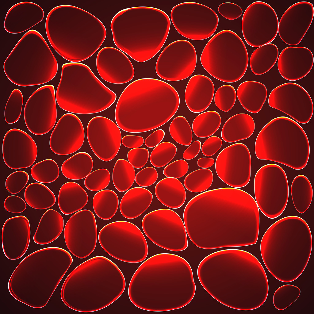 Vector red abstract background. - Vector, Image