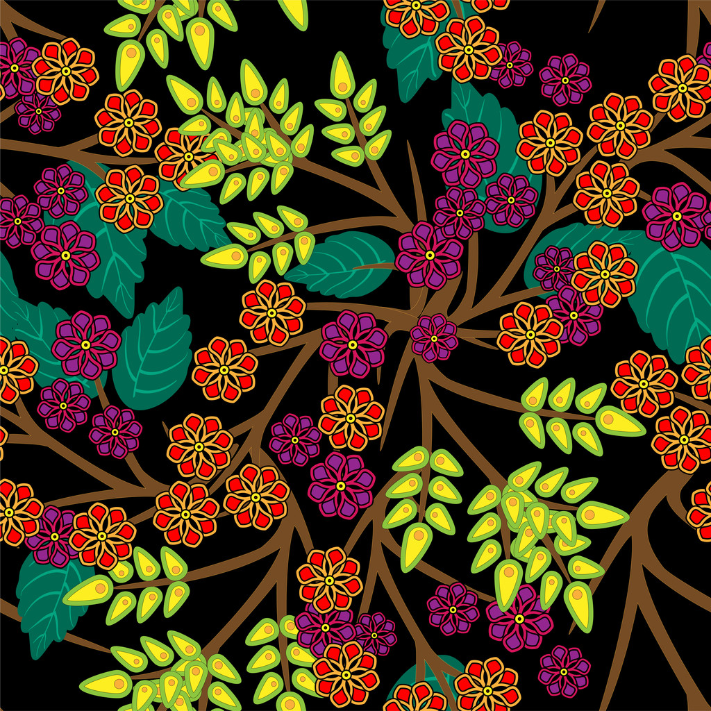 Vektor floralen Hintergrund Design - Vektor, Bild