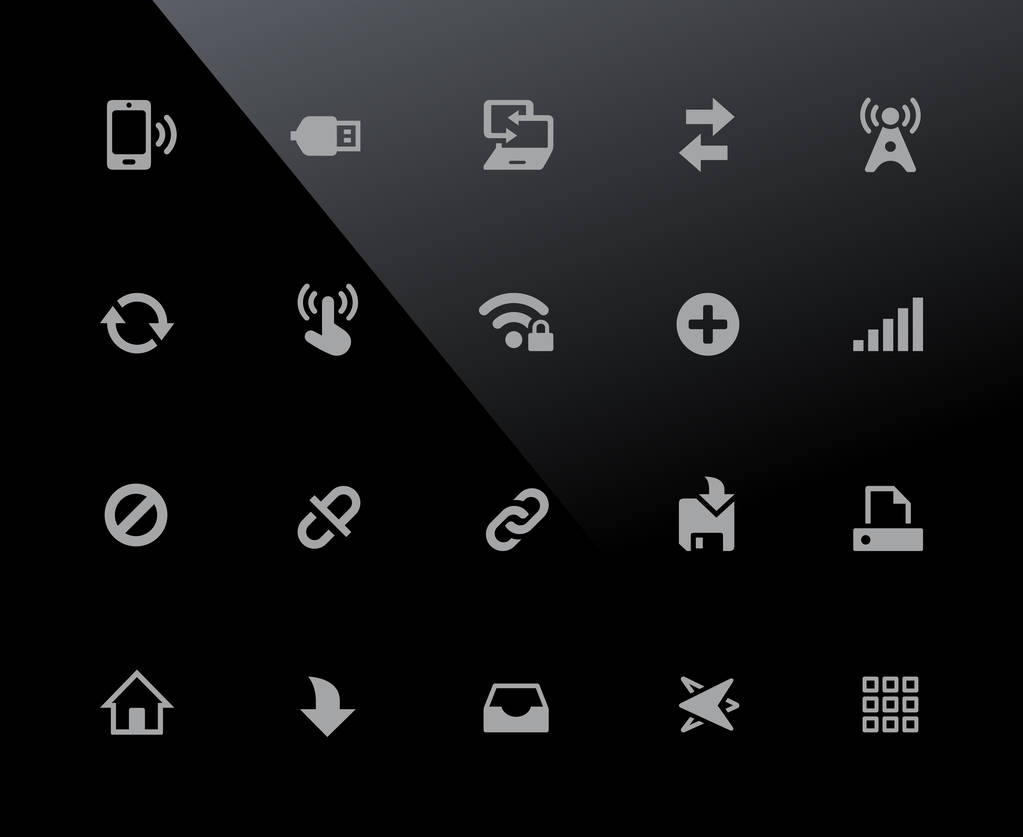 Web & Mobile Icons 6 / / 32px Series - Vector icons adjusted to work in a 32 pixel grid
. - Вектор,изображение