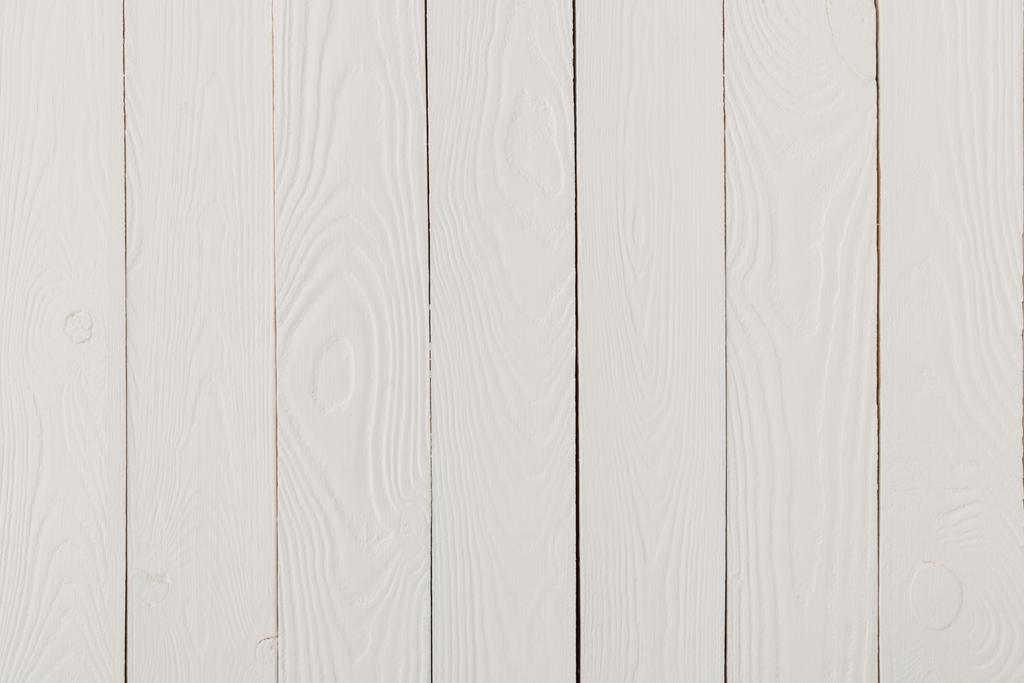 Prázdná bílá dřevěná textura pozadí - Fotografie, Obrázek