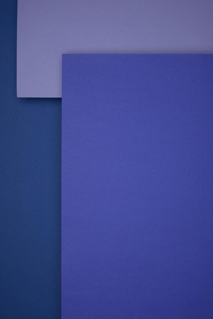 krásné modré a fialové geometrické papírové pozadí  - Fotografie, Obrázek