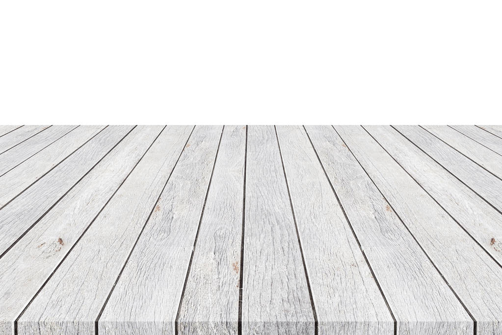 mpty top puinen pöytä laskuri eristetty valkoinen. Tallennettuna C:llä
 - Valokuva, kuva