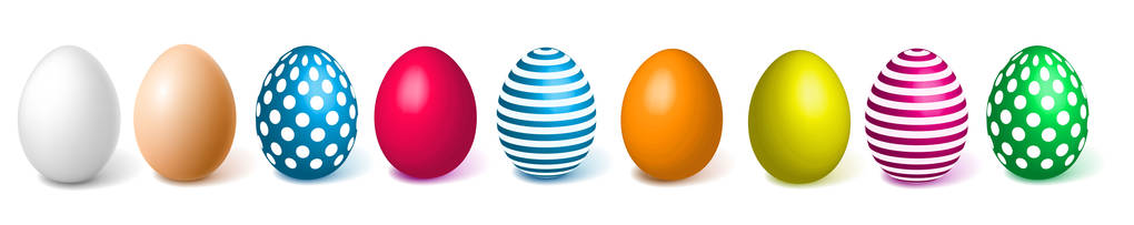 Vector realista pollo decorado huevo de Pascua
, - Vector, imagen