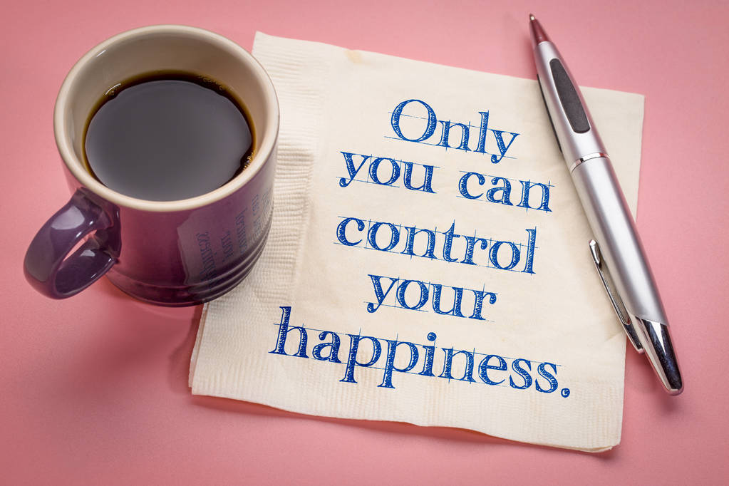 Nur du kannst dein Glück kontrollieren - Foto, Bild
