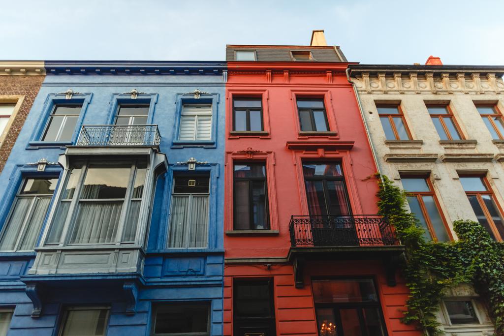 kleurrijke huizen - Foto, afbeelding