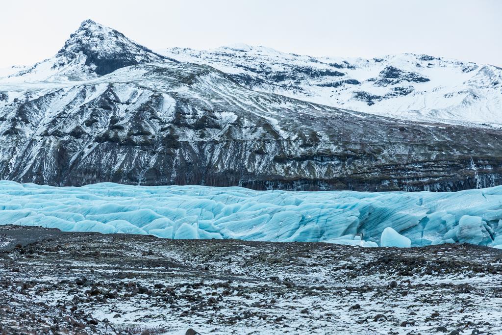 氷河の風景 - 写真・画像