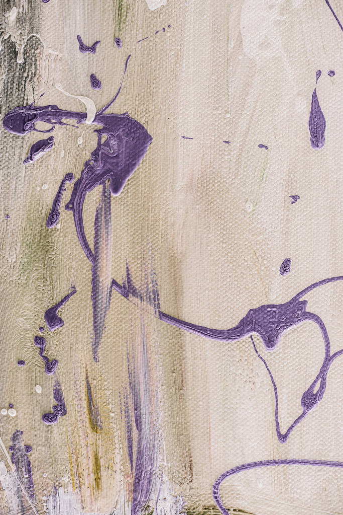 gros plan de texture abstraite avec éclaboussures violettes artistiques
 - Photo, image