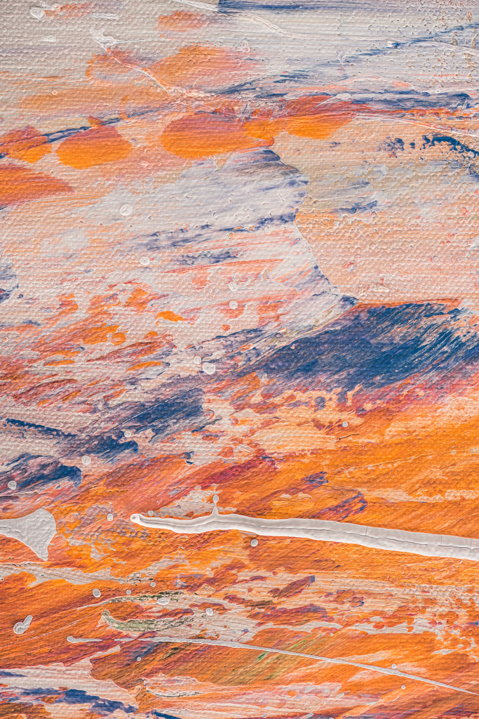 abstrakte lebendige Tapete mit Ölfarben-Spritzern - Foto, Bild