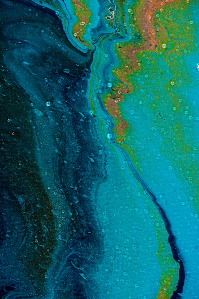 absztrakt kék háttér olajfesték  - Fotó, kép