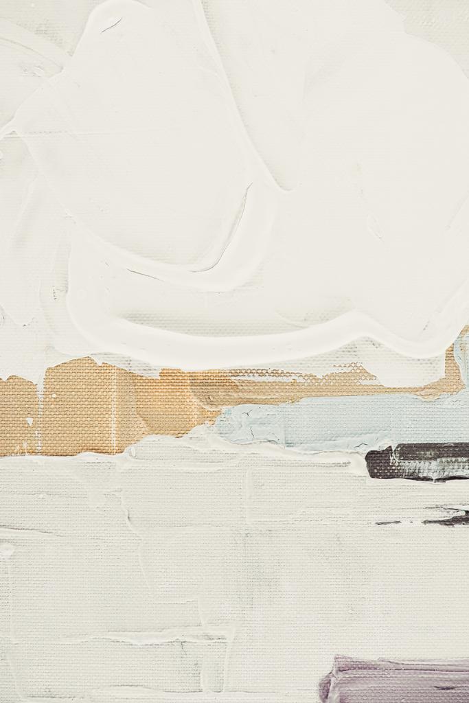 zblízka tahů štětcem na abstraktní malba olej - Fotografie, Obrázek