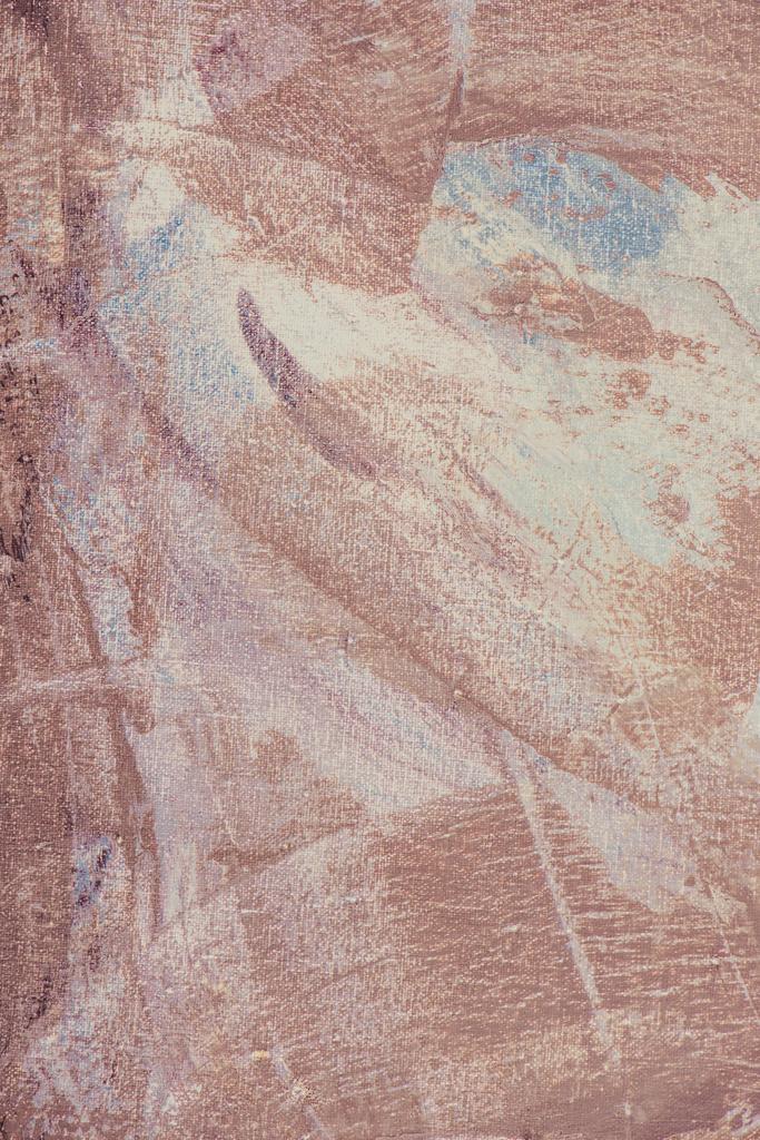 抽象的な芸術的な壁紙にブラウンのブラシ ストローク   - 写真・画像