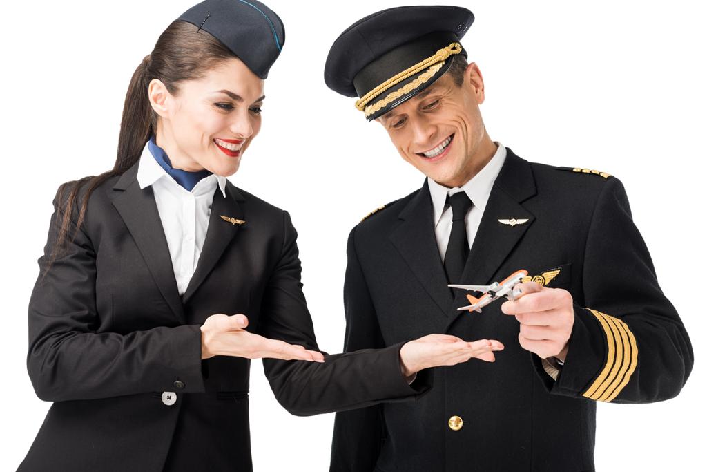 Stewardess und Pilotin - Foto, Bild