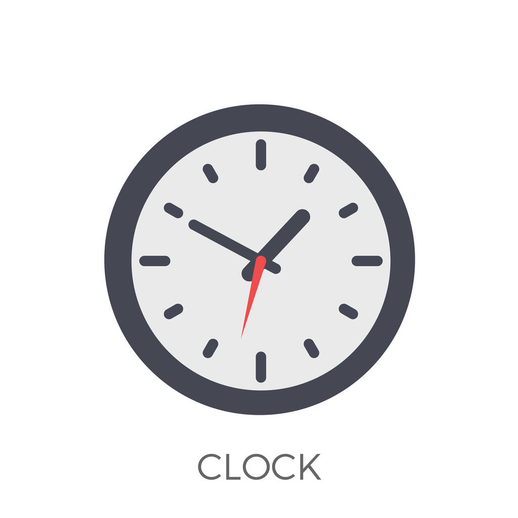 icône d'horloge vecteur
 - Vecteur, image