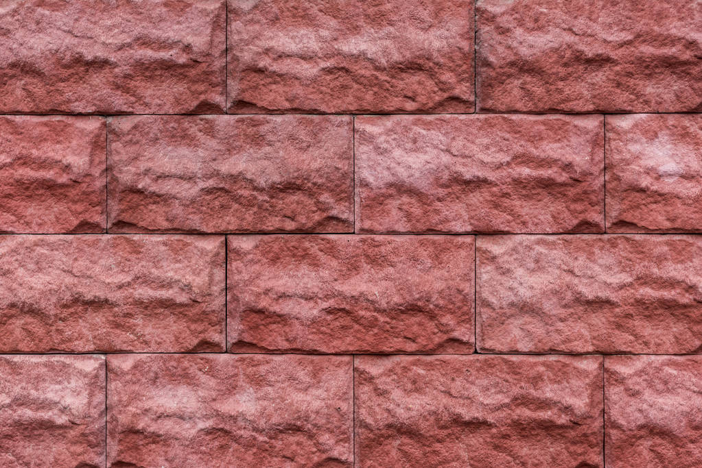 Pedra vermelha tijolos textura fundo
 - Foto, Imagem