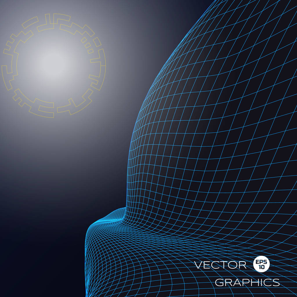 3d paisagem vetorial
 - Vetor, Imagem