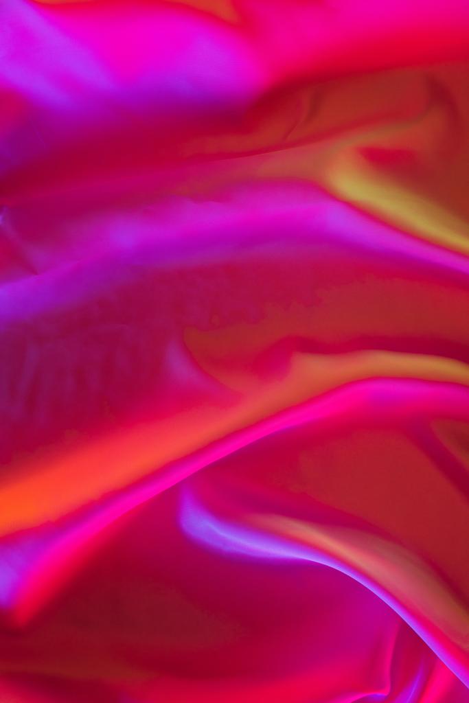 rózsaszín és bíbor fényes selyem szövet háttér - Fotó, kép