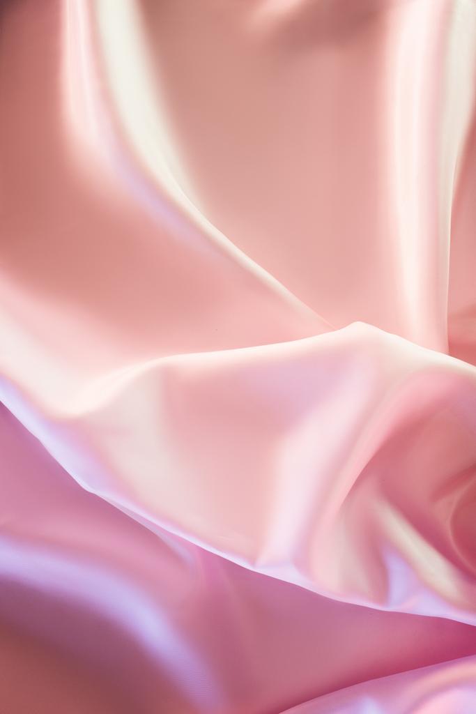 Bézs színű puha selyem szövet háttér - Fotó, kép