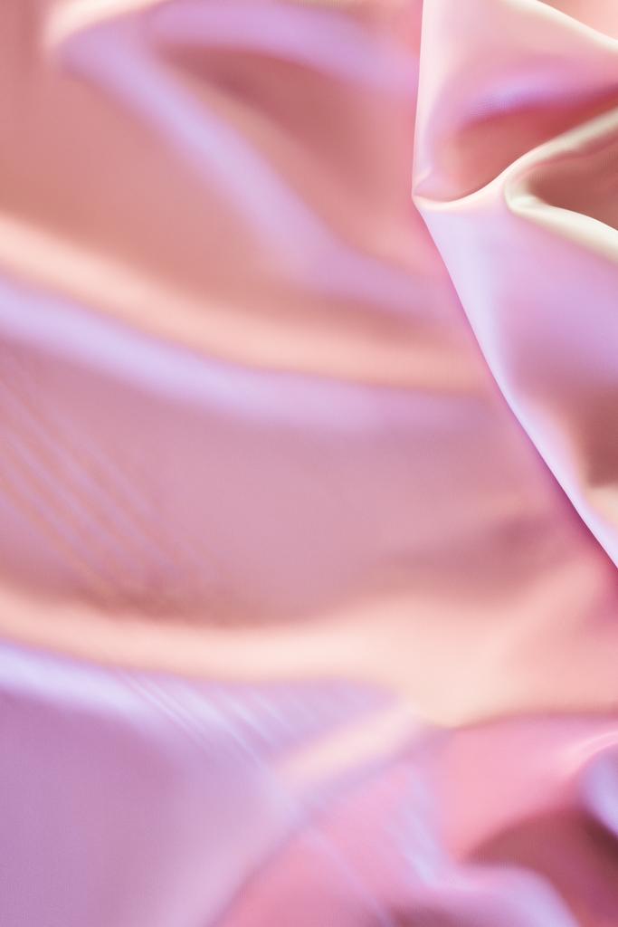 ベージュとピンクの美しいシルク生地背景 ロイヤリティフリー写真 画像素材