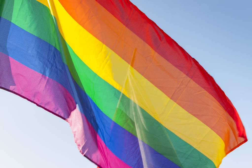 bandera del orgullo gay - Foto, imagen